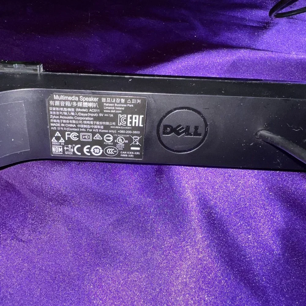 📌Dell AC511 USB Wired SoundBar